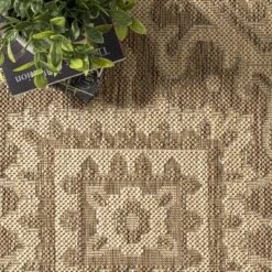 NuLOOM Lane Elegant Medallion Indoor And Outdoor Area Rug -Home Decoration Sale GUEST 01090023 9296 48a9 a50c 4e5ee7b930bf