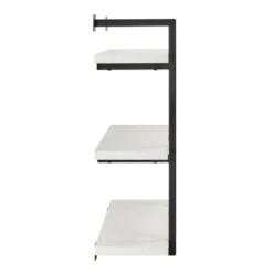 31.5" X 33.2" Modern 3 Tier Hanging Bracket Wall Shelve White Birch - Danya B. -Home Decoration Sale GUEST 015e8eeb 40fe 4620 8c4c cf59cc637dfb