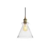 7.5" Adjustable Metal Goldwater Drop Pendant (Includes Energy Efficient Light Bulb) Brass - JONATHAN Y