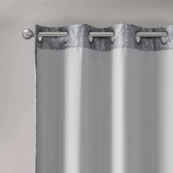 84"x50" Blake Diamond Jacquard Total Blackout Panel Gray -Home Decoration Sale GUEST 03135379 b8af 4ece 8995 ba3e452c1f91