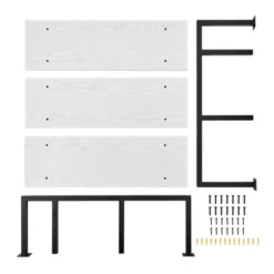 31.5" X 33.2" Modern 3 Tier Hanging Bracket Wall Shelve White Birch - Danya B. -Home Decoration Sale GUEST 03c3576a c9cf 4e23 8f4d fbb0f42a7e69