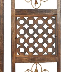 Wood Geometric Intricately Carved Wall Decor With Bells Set Of 3 Brown - Olivia & May 18 Wood Geometric Intricately Carved Wall Decor With Bells Set Of 3 Brown - Olivia & May -Home Decoration Sale GUEST 06aeb405 f072 4742 9280 e34e706b54f0