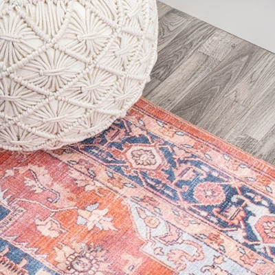 Maris Ornate Medallion Washable Area Rug - JONATHAN Y 3 Maris Ornate Medallion Washable Area Rug - JONATHAN Y - Image 3