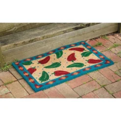 Park Designs Taos Chili Pepper Doormat 1'6''x2'6''