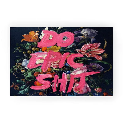 Jonas Loose Do Epic Shit Looped Vinyl Welcome Mat - Society6 5 Jonas Loose Do Epic Shit Looped Vinyl Welcome Mat - Society6 - Image 5