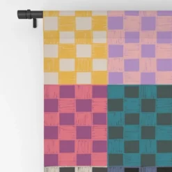 Schatzi Brown Alice Check Multi 84" X 50" Single Panel Blackout Window Curtain - Deny Designs 6 Schatzi Brown Alice Check Multi 84" X 50" Single Panel Blackout Window Curtain - Deny Designs -Home Decoration Sale GUEST 0fe0bc9a 4b6a 4a8d aae1 896350a3c4c3