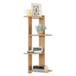 33" X 11.8" Alvar Corner 4 Tier Floating Ledge Column Wall Shelf - Danya B. -Home Decoration Sale GUEST 119e2c6b d090 4ab1 9e01 b93585c87d1e