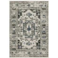 Trinity Distressed Traditional Patio Area Rug Beige/Gray - Captiv8e Designs -Home Decoration Sale GUEST 12f650b5 3a5f 45ea afa7 90d006835aa0