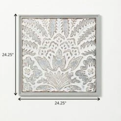 Sullivans Flourish Baroque Wall Art 24.25"H Gray -Home Decoration Sale GUEST 135dbdba a390 45e0 b2a6 c329a5390743
