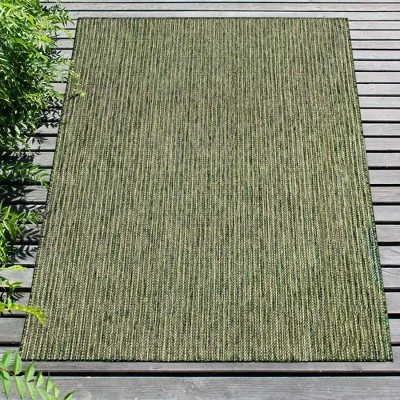 Liora Manne Carmel Indoor/Outdoor Rug Green 3 Liora Manne Carmel Indoor/Outdoor Rug Green - Image 3