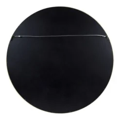 30" X 30" Hutton Round Wood Wall Mirror Natural - Kate And Laurel 6 30" X 30" Hutton Round Wood Wall Mirror Natural - Kate And Laurel -Home Decoration Sale GUEST 142fa992 673c 460e b486 233386ea4ea5