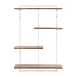 34.5" X 23.6" Rhodes 4 Tier Modern Floating Windowsill Wall Shelf Unit - Danya B. -Home Decoration Sale GUEST 14da601f 6d37 4949 8ecd 4dac2fc094c4