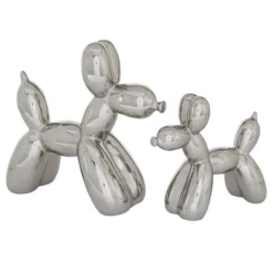 Set Of 2 Ceramic Balloon Dog Sculptures - Olivia & May 29 Set Of 2 Ceramic Balloon Dog Sculptures - Olivia & May -Home Decoration Sale GUEST 16f28984 0e93 4757 b9e9 2cdbe1697c72