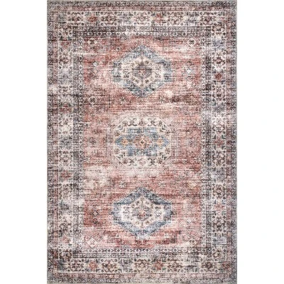 NuLOOM Desna Machine Washable Faded Vintage Area Rug 15 NuLOOM Desna Machine Washable Faded Vintage Area Rug - Image 15