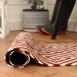 2'x3' ColorStar Greek Grid Door Mat Red Rust - Bungalow Flooring -Home Decoration Sale GUEST 18f38b0c 1151 4fb9 a4ec a03b33d0d089