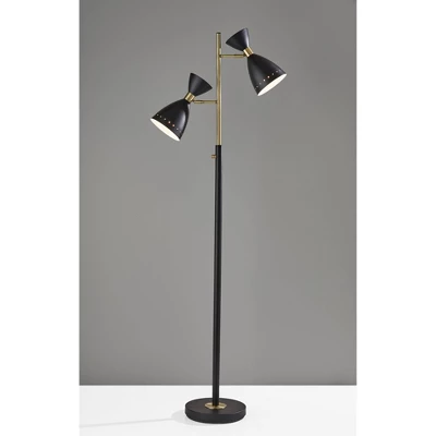 Oscar Tree Lamp Black - Adesso 3 Oscar Tree Lamp Black - Adesso - Image 3
