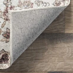 NuLOOM Paisley Machine Washable Faded Floral Border Medallion Area Rug -Home Decoration Sale GUEST 1a7bc9ac ad51 4e46 9af2 e83da47cb6f0