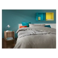 14.8" X 12.8" Wall Shelf Cube Gray - Dolle Shelving