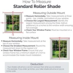 Linen Avenue Cordless 1% Solar Screen Standard Roller Shade, White, Fawn, And Sand -Home Decoration Sale GUEST 1d91e905 3397 4201 9a4f 944f55f64597
