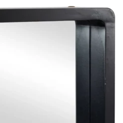 36" X 36" Contemporary Wood Rectangle Wall Mirror Black - Olivia & May -Home Decoration Sale GUEST 1e47d0cf e94c 407d 8415 4e798bef8e9b