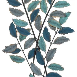Metal Leaf Wall Decor With Gold Accent Blue - Olivia & May -Home Decoration Sale GUEST 1ea5cfb8 03a1 4538 be74 8dee106b7676