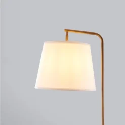 64" Taelyn Contemporary Floor Lamp With Table And Built-In USB Copper/White Marble - Teamson Home -Home Decoration Sale GUEST 1f5ff8a7 e086 4303 8981 99b6ab9936a7