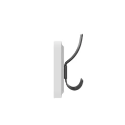 Merrick Lane 34 Inch Wall Mount Solid White Pine Wood Storage Rack With Hanging Hooks, Entryway, Kitchen, Bathroom -Home Decoration Sale GUEST 2035cf84 561a 4953 901c baf8816acc07