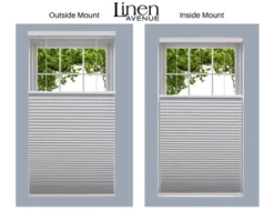 Linen Avenue Cordless Top Down Bottom Up Blackout Cellular Shade, White -Home Decoration Sale GUEST 21795711 ded3 4010 9dd9 196a2594d50f