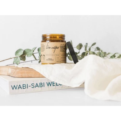 Lime Cotton Candle - Freres Branchiaux 2 Lime Cotton Candle - Freres Branchiaux - Image 2