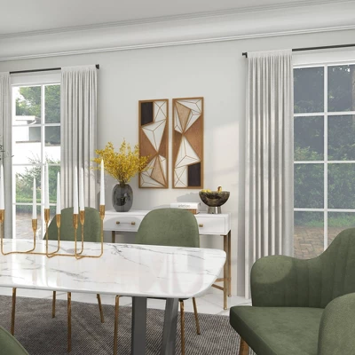 Modern Metal Abstract Wall Decor Set Of 2 Brown - CosmoLiving By Cosmopolitan 12 Modern Metal Abstract Wall Decor Set Of 2 Brown - CosmoLiving By Cosmopolitan - Image 12