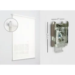 Linen Avenue Cordless 1% Solar Screen Standard Roller Shade, White, Fawn, And Sand -Home Decoration Sale GUEST 24794e57 658d 4993 b380 705225f75911