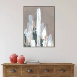 22" X 30" Shape Of Form II By JL Design Framed Canvas Wall Art Gray Wash - Amanti Art -Home Decoration Sale GUEST 25b783d3 19fc 4b68 bdb7 d559d59a76f0