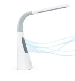 Mount-It! Turcom AirLight Ultrabright LED Desk Lamp With Bladeless Three Speeds Fan Panel | White -Home Decoration Sale GUEST 28d0091f e5a6 45cc 9b6c 178557d1b634