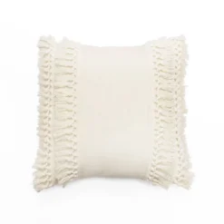 20"x20" Oversize Modern Tassel Square Throw Pillow - Lush Décor -Home Decoration Sale GUEST 28fdc9ae 9c6e 4803 90e9 fb770165e66d
