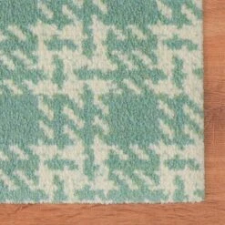 2'x3' ColorStar Hook Knit Door Mat Green - Bungalow Flooring -Home Decoration Sale GUEST 29a406e0 265a 4bc9 bbcf 0404f0f4a55b