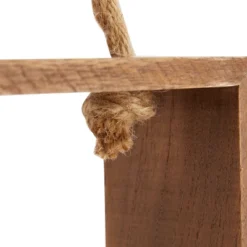 Farmlyn Creek Set Of 4 Square Wall Hanging Shelves, Rustic Wooden Cube Shelf With Rope, Brown, 4 Sizes -Home Decoration Sale GUEST 2a3a198d f398 43ab 9229 659134de322f