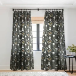 Iveta Abolina Helaine Night Single Panel Sheer Window Curtain - Deny Designs -Home Decoration Sale GUEST 2b248bc7 7704 43d9 a3ff 88a87b9451e1