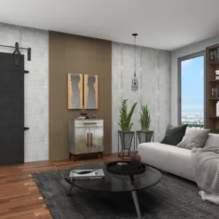 Contemporary Wood Wall Mirror Set Of 2 Brown - Olivia & May -Home Decoration Sale GUEST 2b292379 3d08 4c52 bd6b 6a51fe0237f8