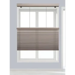 Linen Avenue Cordless Top Down Bottom Up Cellular Shade, Harvest