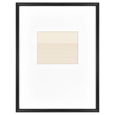 19.49" X 25.49" Matted To 8" X 10" Gallery Single Image Frame Black - Threshold™ Designed With Studio McGee 1 19.49" X 25.49" Matted To 8" X 10" Gallery Single Image Frame Black - Threshold™ Designed With Studio McGee