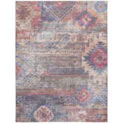 Nicole Curtis Machine Washable Distressed Southwestern Indoor Rug -Home Decoration Sale GUEST 3198a931 d7b4 4d1d 9ded 5e6741afb921