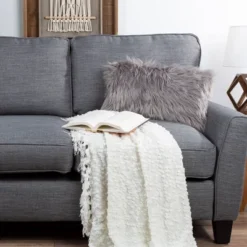 12"x20" Oversize Faux Fur Lumbar Throw Pillow - Hastings Home -Home Decoration Sale GUEST 332d6eba c8c9 479f 9d82 4231508119c7