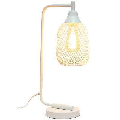 Industrial Desk Lamp White - Lalia Home 1 Industrial Desk Lamp White - Lalia Home