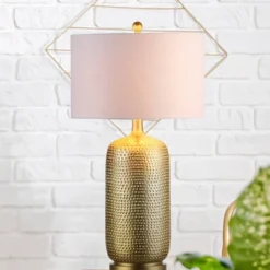 30" Sophia Resin Table Lamp (Includes LED Light Bulb) Gold - JONATHAN Y -Home Decoration Sale GUEST 3457b411 197c 48d8 b214 d1623b899ef5