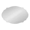 24" X 36" Leanna Scallop Wall Mirror White - Kate & Laurel All Things Decor