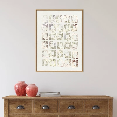 22" X 30" Dreamy Geo III By Aimee Wilson Framed Canvas Wall Art Light Brown - Amanti Art 7 22" X 30" Dreamy Geo III By Aimee Wilson Framed Canvas Wall Art Light Brown - Amanti Art - Image 7