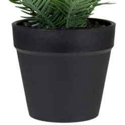 Northlight 7.5" Green Artificial Yew Plant In Black Pot -Home Decoration Sale GUEST 3a4e324d 0d66 4c3e 9cd7 c0853bdafc29