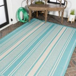 Haynes Modern Double Stripe Indoor/Outdoor Area Rug - JONATHAN Y 13 Haynes Modern Double Stripe Indoor/Outdoor Area Rug - JONATHAN Y -Home Decoration Sale GUEST 3bf05b6c 17c3 4701 a10d a0d84655e5b2