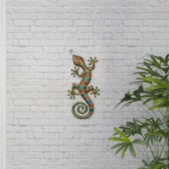 Eclectic Metal Lizard Wall Decor - Olivia & May -Home Decoration Sale GUEST 3c136cd5 b161 445f b62f 74f58c910d5a