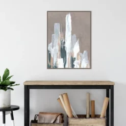 22" X 30" Shape Of Form II By JL Design Framed Canvas Wall Art Gray Wash - Amanti Art -Home Decoration Sale GUEST 3c69b124 1bcb 46e1 8175 3f0ccd06275b